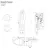 Fechadura Interna Silvana 1400 Golf 40mm Cromado
