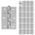 Kit 24 Dobradiças Silvana 850 Até 20kg - 3" Polido - comprar online