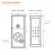 Fechadura Digital Silvana Smart Lock SDD200 Sobrepor Preta - Loja Silvana