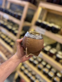 Torpedo uruguayo cuero crudo virola alpaca y bronce en internet