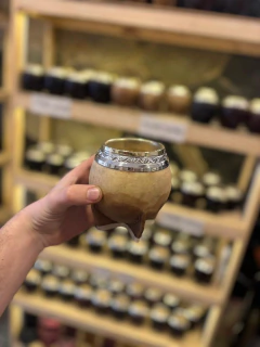 Torpedo uruguayo cuero crudo virola alpaca y bronce en internet