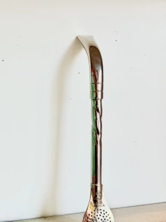 Bombillon alpaca cincelado “El Gauchito” - pico de loro en internet