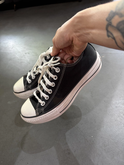 Zapatillas Converse con plataforma talle 36