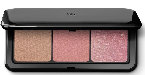 Multi Finish Trio Blush e Bronzer Palette 02 - Kiko Milano