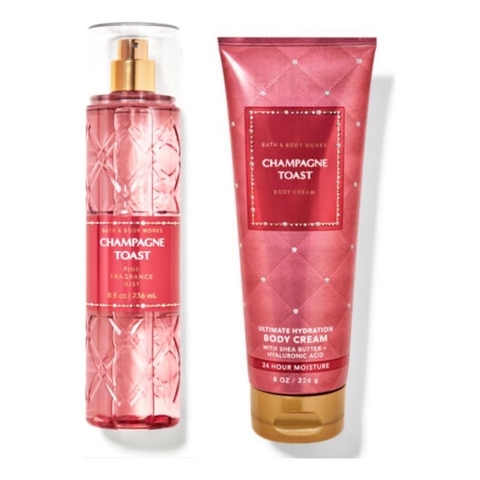 Kit Bath Body Works - Champagne Toast 236ml