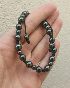 Pulseira Hematita Macramê - comprar online