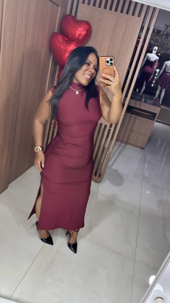 Vestido longo Cris