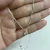 Colar ponto de luz zircônia delicado embutido M - transparente [Prata 925]