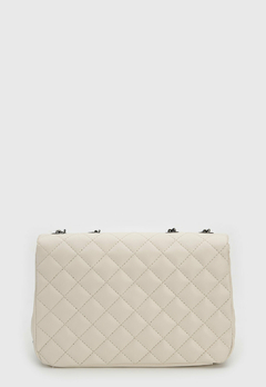 Bolsa Maria Milão Transversal Matelassê Off White - Maria Milão