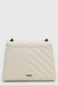 Bolsa Maria Milão Matelassê Lateral Off-White - Maria Milão