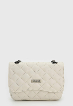 Bolsa Maria Milão Pequena Matelassê Off-White na internet