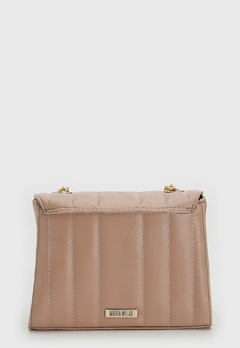 Bolsa Maria Milão Matelassê Pequena Nude - Maria Milão