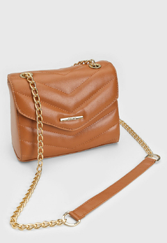 Bolsa Maria Milão Matelassê Pequena Caramelo na internet