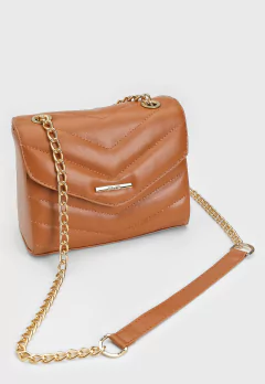 Bolsa Maria Milão Matelassê Pequena Caramelo na internet