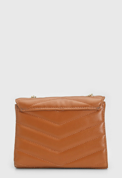 Bolsa Maria Milão Matelassê Pequena Caramelo - Maria Milão