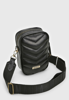 Bolsa Maria Milão Shoulder Bag Matelassê Preta na internet