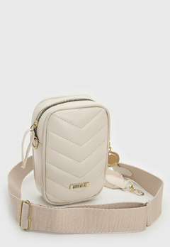 Bolsa Maria Milão Shoulder Bag Matelassê Off-White na internet