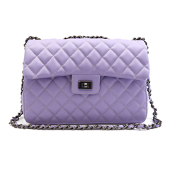 Bolsa Maria Milão Transversal Matelassê Lilás - comprar online