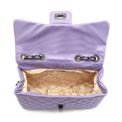 Bolsa Maria Milão Transversal Matelassê Lilás - loja online