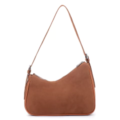 BOLSA MARIA MILÃO VERONA CAMURÇA CARAMELO - Maria Milão