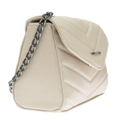 Bolsa Maria Milão Matelassê Pequena Off-White - Maria Milão