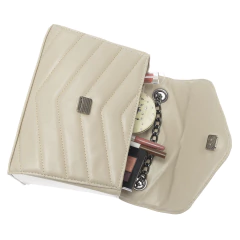 Imagem do Bolsa Maria Milão Matelassê Pequena Off-White