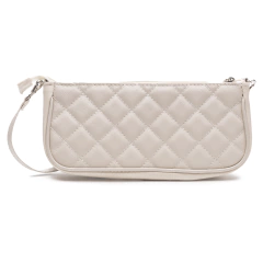 Bolsa Maria Milão Baguete Matelassê Off-White - loja online