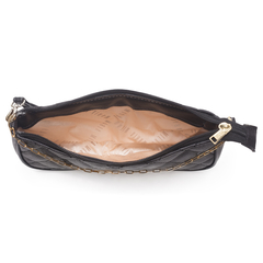 Bolsa Maria Milão Baguete Matelassê Preta - loja online