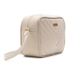 Bolsa Maria Milão Matelassê Câmera Bag Off-White - loja online