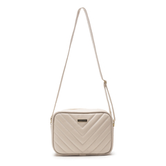 Bolsa Maria Milão Matelassê Câmera Bag Off-White - Maria Milão