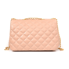 Bolsa Maria Milão Transversal Matelassê Nude - comprar online
