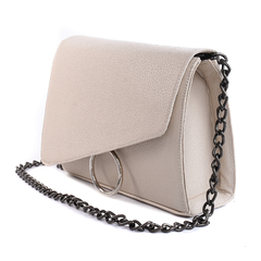 Bolsa Maria Milão Transversal Anel Off-White - comprar online