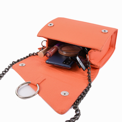 Imagem do Bolsa Maria Milão Transversal Anel Laranja