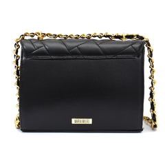 Bolsa Feminina Matelassê Corrente Ombro Preta - comprar online