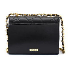 Bolsa Feminina Matelassê Corrente Ombro Preta - comprar online