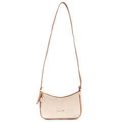 Bolsa Maria Milão Meia Lua Palha