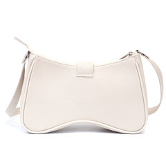 Imagem do Bolsa Maria Milão Baguete Fivela Off-White