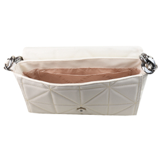 Imagem do Bolsa Maria Milão Matelassê Corrente Off-White