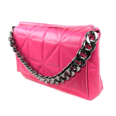 Imagem do Bolsa Maria Milão Matelassê Corrente Pink