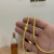 Corrente Grumet Flat 4mm 19gr Fecho Duplo Banhado A Ouro 18k - Thurigan Joias