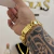 Pulseira Dubai 16mm 50gr Fecho Duplo Banhado A Ouro 18k - comprar online