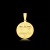 Kit Corrente Grumet Flat Detalhada 6mm Fecho Duplo e Pingente Medalha Estrela de Davi 3x3cm Banhado A Ouro 18k - Thurigan Joias