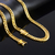 Kit Corrente e Pulseira Lacraia 10mm Fecho Duplo Banhado A Ouro 18k - comprar online