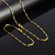 Kit Corrente e Pulseira Cadeado Alongado 2mm Fecho Bomba Banhado A Ouro 18k - comprar online