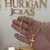 Imagem do Kit Corrente Cadeado Alongado 2mm Fecho Bomba e Pingente Crucifixo Jesus Na Cruz 3D 2,5x1,5cm Banhado A Ouro 18k