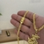 Imagem do Kit Corrente Lacraia 4mm Fecho Duplo e Pingente São Jorge 3x4cm Banhado A Ouro 18k