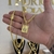 Kit Corrente Lacraia 4mm Fecho Duplo e Pingente Plaquinha N. Sra. Aparecida Cravejado P 2,5x2cm Banhado A Ouro 18k - loja online