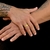 Aliança Diamond Te Amo Facetada 8mm Banhado A Ouro 18k (UNIDADE) - loja online