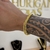 Imagem do Kit Corrente e Pulseira Grumet Dupla 9mm Fecho Duplo Banhado A Ouro 18k