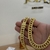 Kit Corrente e Pulseira Lacraia 13mm Fecho Duplo Banhado A Ouro 18k - loja online
